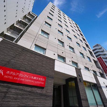 Hotel Axia Inn Sapporo Susukino Bagian luar foto