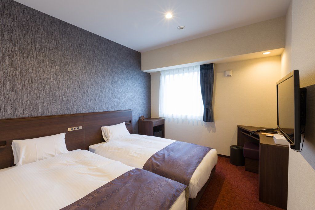 Hotel Axia Inn Sapporo Susukino Bagian luar foto