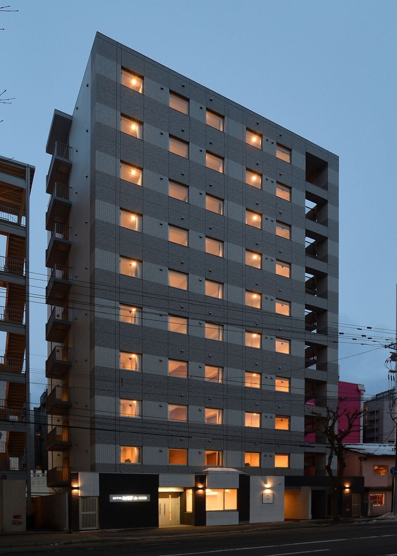 Hotel Axia Inn Sapporo Susukino Bagian luar foto